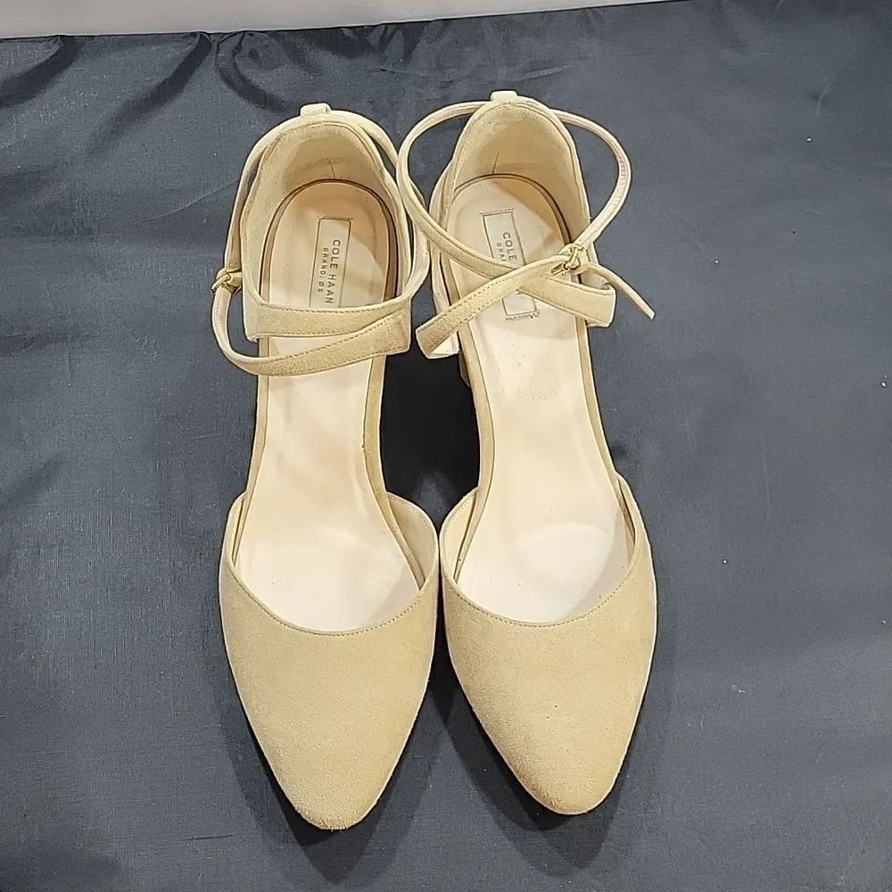 BRAND NEW COLE HAAN D'ORSAY WEDGE SANDALS